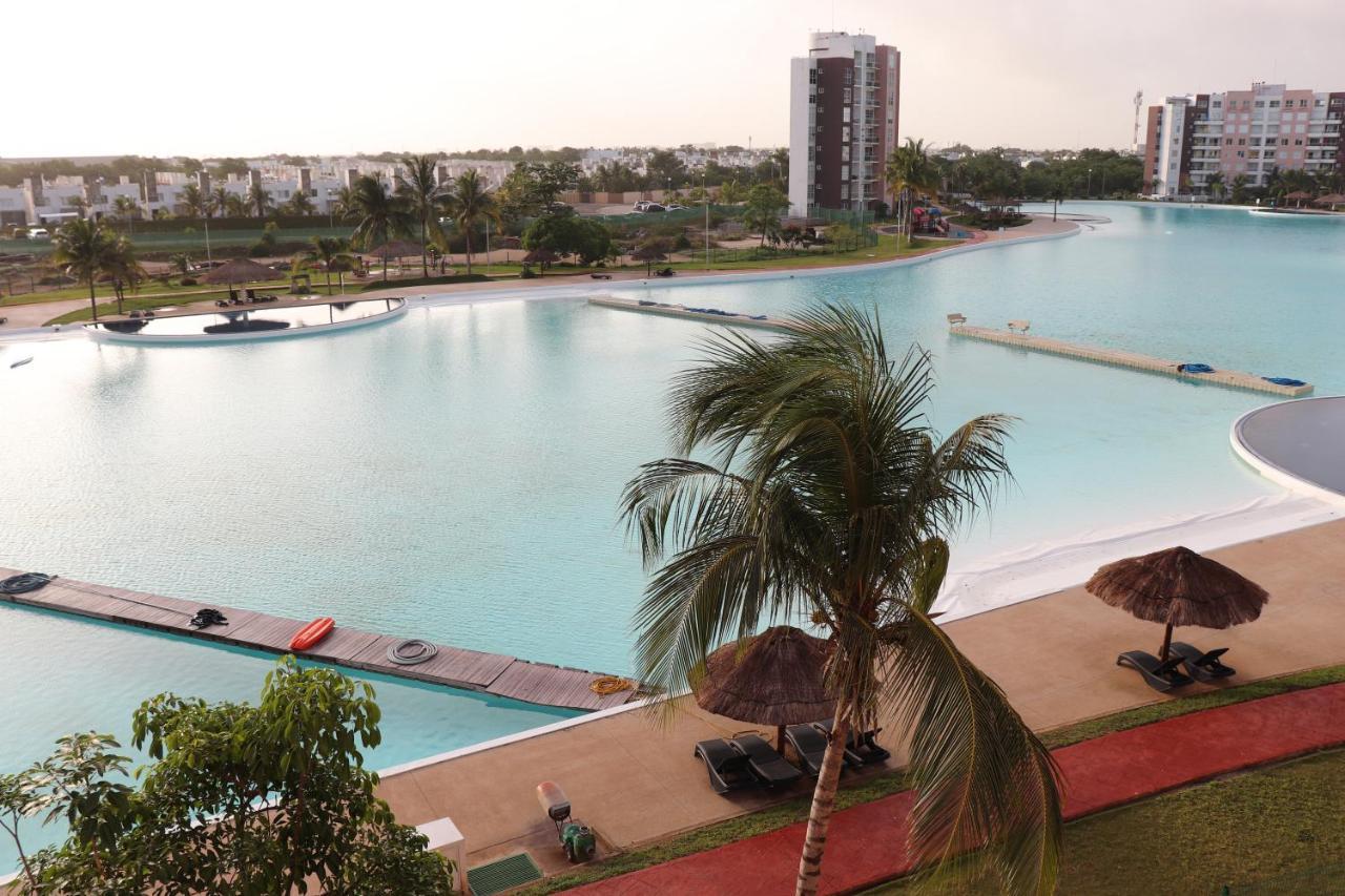 Departamento Dream Lagoons Xa カンクン エクステリア 写真