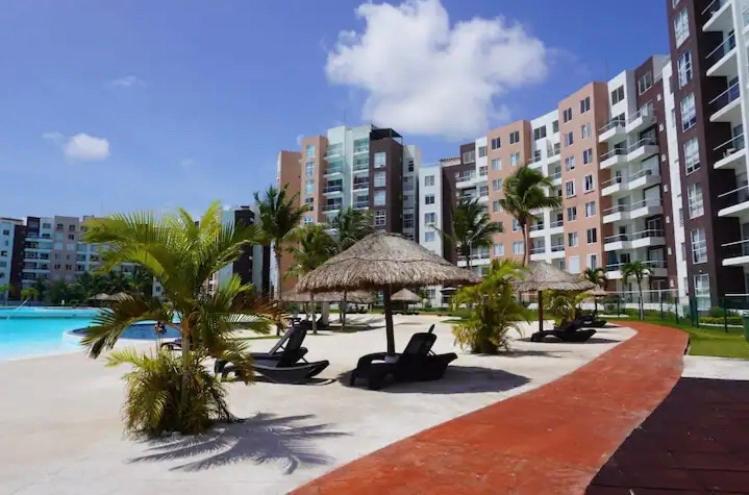 Departamento Dream Lagoons Xa カンクン エクステリア 写真